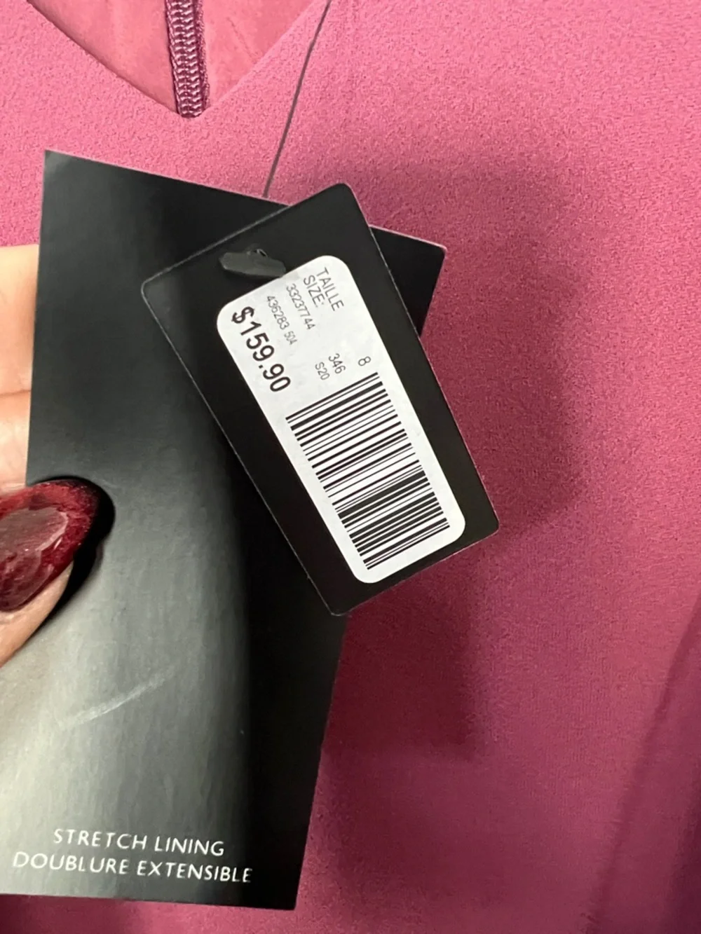 RW&CO. Burgundy Puff-Sleeve Jumpsuit - Picture 4 of 6